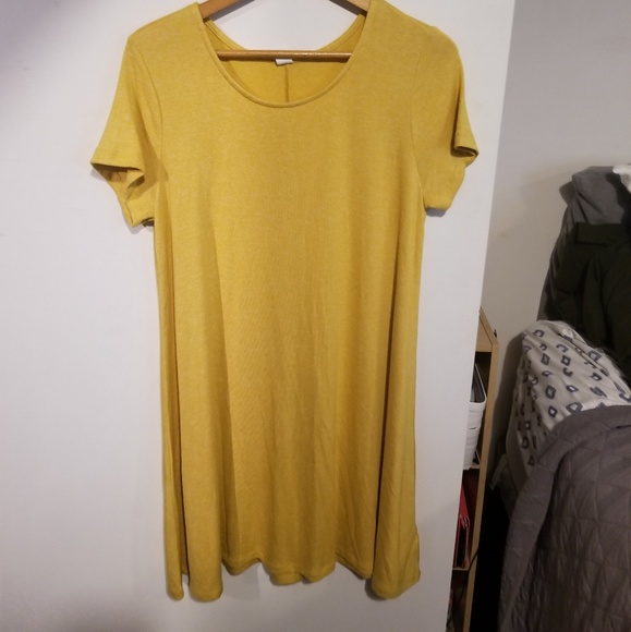 Old Navy Dresses & Skirts - Sunny Yellow Tshirt Swing Dress